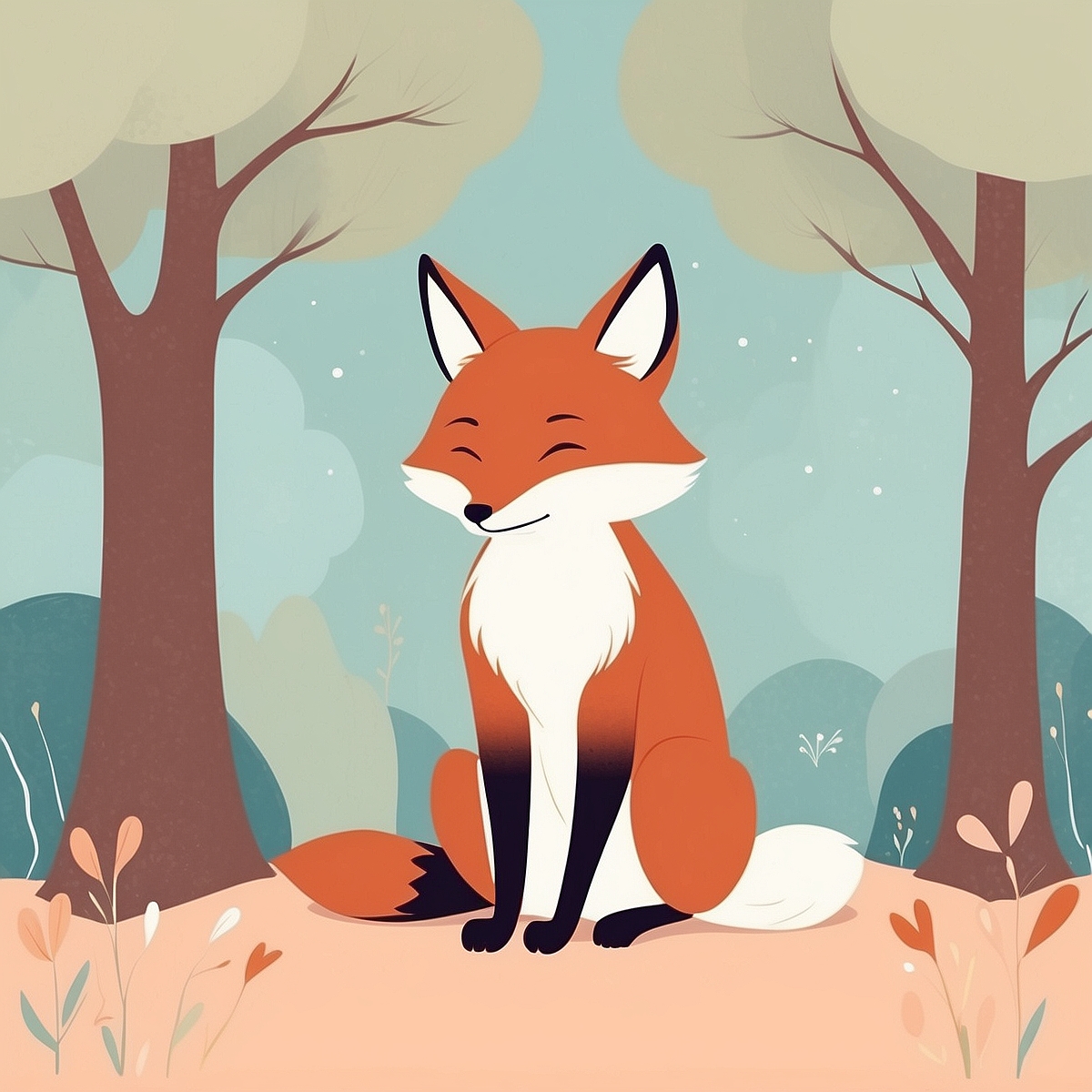 albedobase xl cartoonstyle illustration of a calm and thoughtf 3