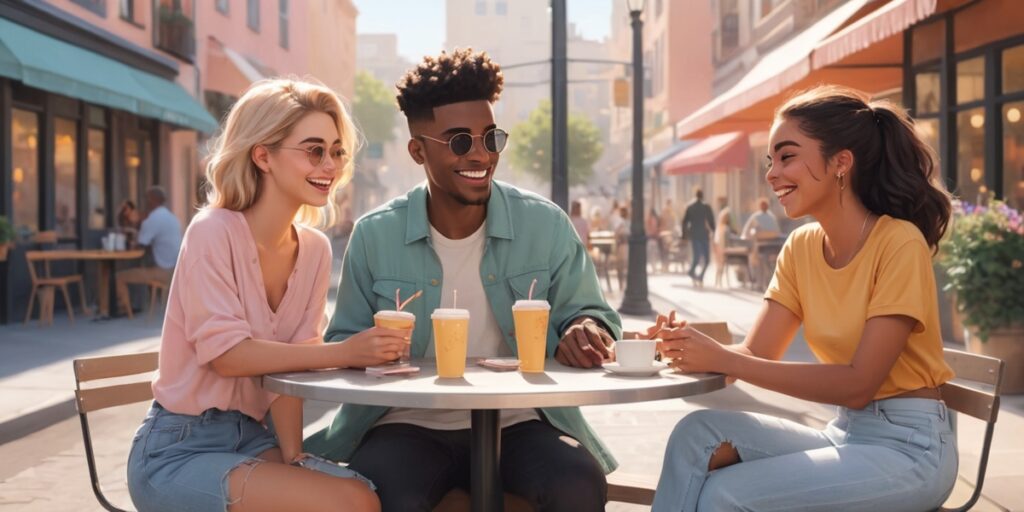 Gen Z ENFP dating illustration