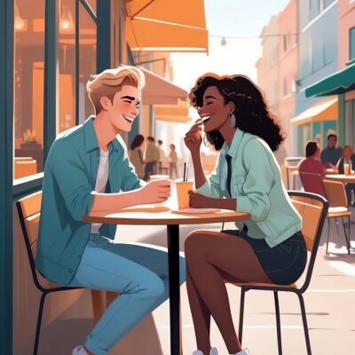 Gen Z ENFP dating illustration