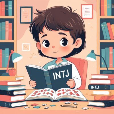 llustration of an INTJ child showing curiosity and independence, symbolizing INTJ parenting insights