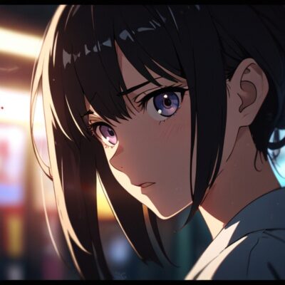 INTJ emotional reactions — minimalist fanart showing calm fear response”