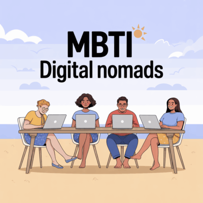 MBTI digital nomads thumbnail illustration