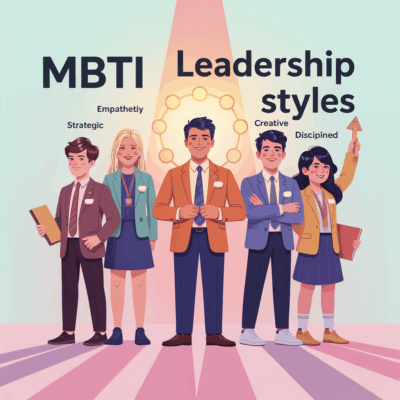 mbti leadership styles thumbnail illustration