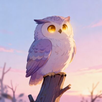 INFJ Misunderstood Traits illustrated through an owl symbolizing insight and quiet vision.