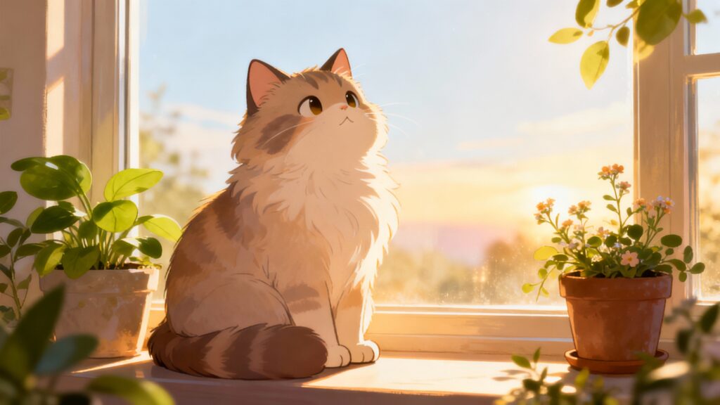 isfp-misunderstood-traits-cat ISFP Misunderstood Traits shown through a cat expressing calm resilience.