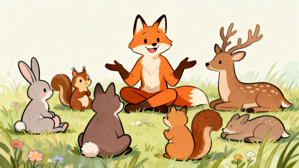 enfp-flirting-vs-personality-content. ENFP Flirting vs Personality shown through a friendly fox