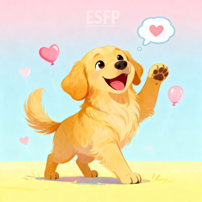 ESFP flirting vs personality illustrated through playful social energy scene